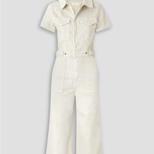 Good American Cream Jumpsuit L